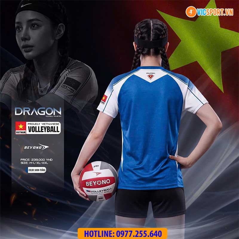 Quần áo bóng chuyền Beyono Dragon nam nữ - Hình ảnh 26