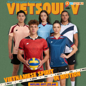 Quần áo bóng chuyền Riki Vietsoul V nam nữ