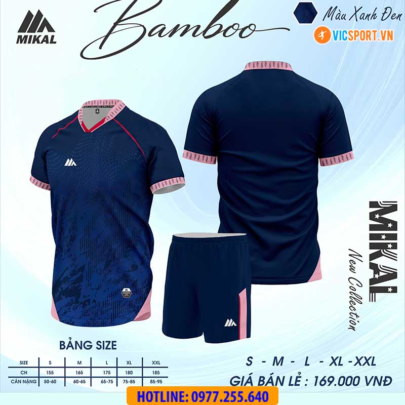 Áo đá banh không logo Mikal Bamboo - Hình ảnh 7