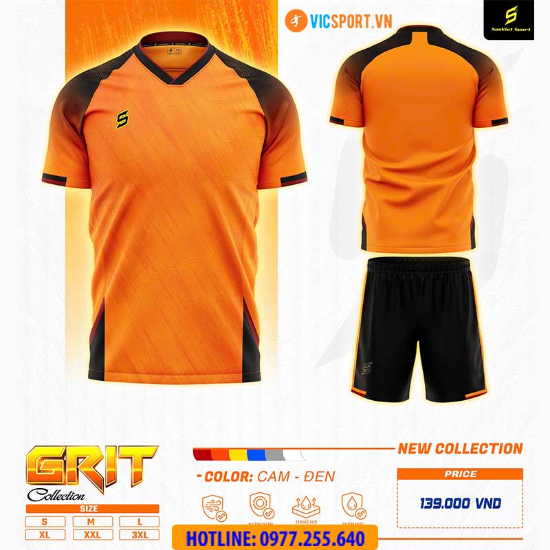 Áo đá banh không logo SV Grit - Hình ảnh 25
