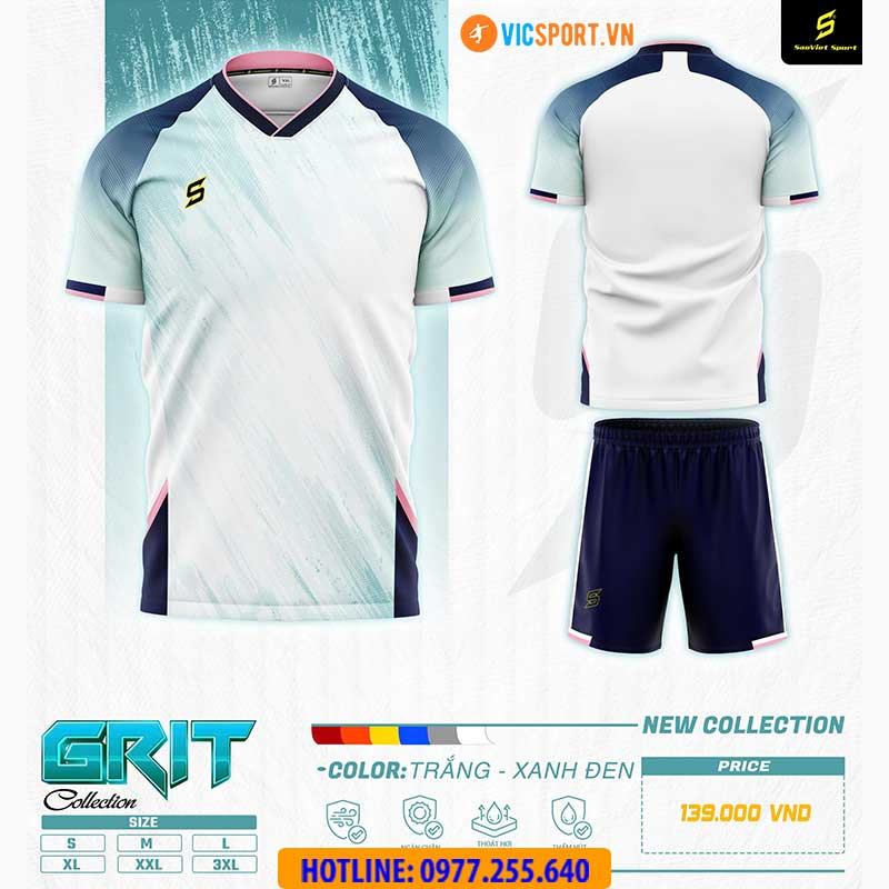 Áo đá banh không logo SV Grit - Hình ảnh 23