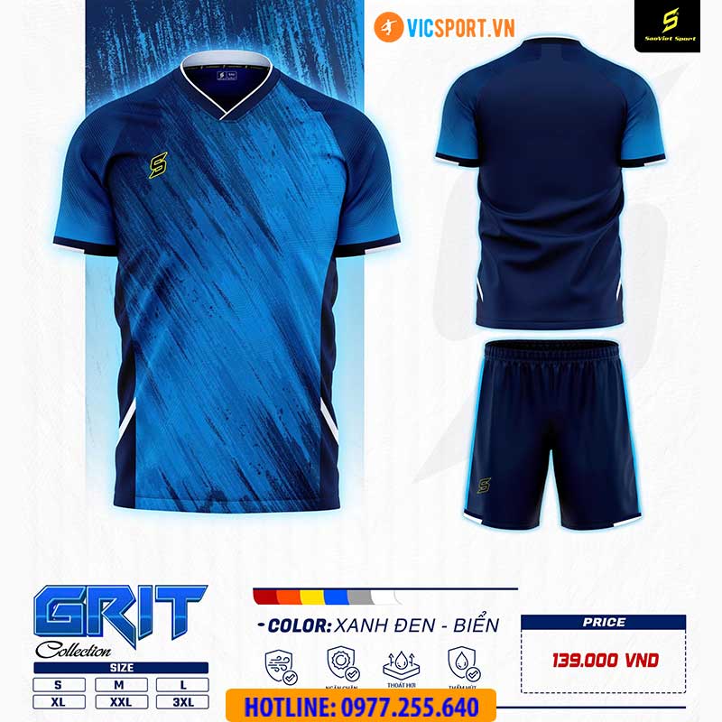 Áo đá banh không logo SV Grit - Hình ảnh 20