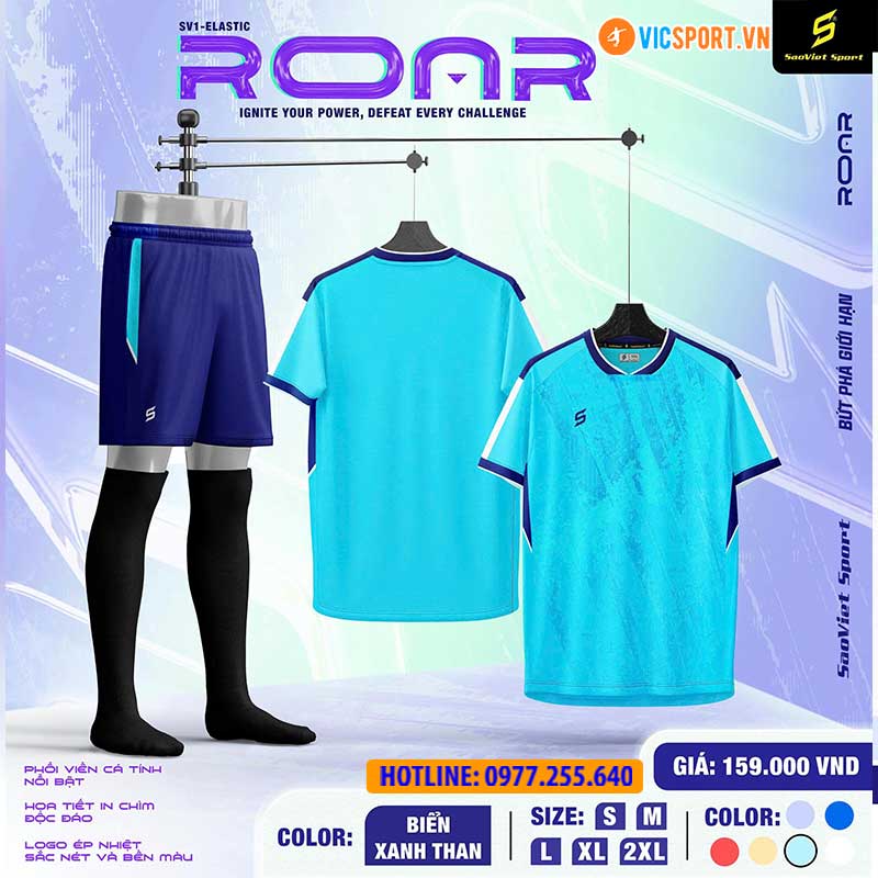 Áo đá banh không logo SV Roar - Hình ảnh 29