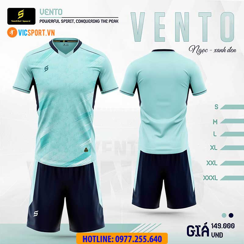 Áo đá banh không logo SV Vento - Hình ảnh 33