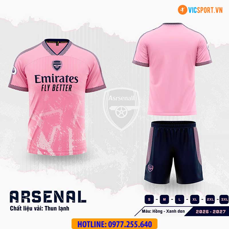 Quần áo đá banh trẻ em Clb Arsenal mùa giải 2026-2027 - Hình ảnh 5