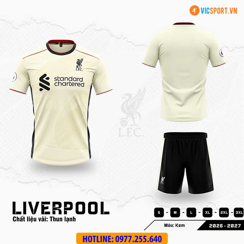 Quần áo đá banh trẻ em Clb Liverpool mùa giải 2026-2027 - Hình ảnh 5