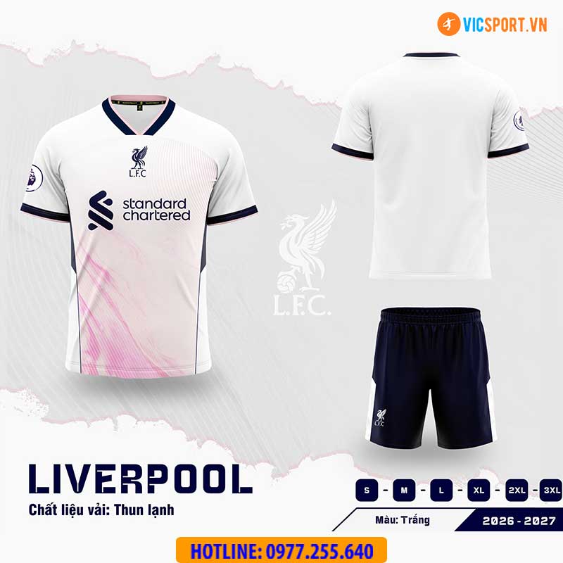 Quần áo đá banh trẻ em Clb Liverpool mùa giải 2026-2027 - Hình ảnh 6
