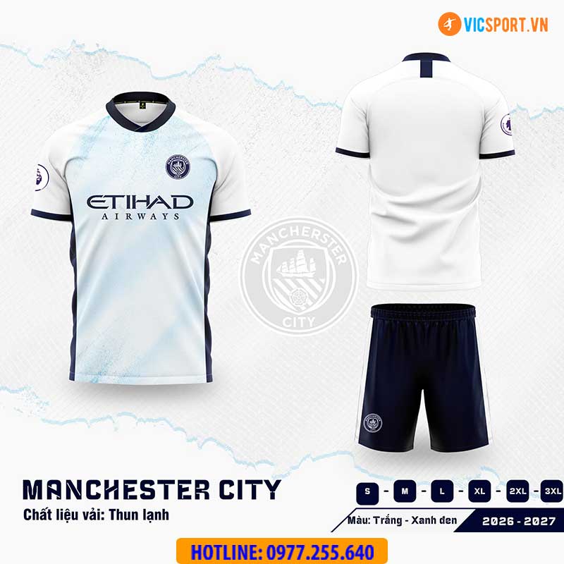Quần áo đá banh trẻ em Clb Man City mùa giải 2026-2027 - Hình ảnh 6