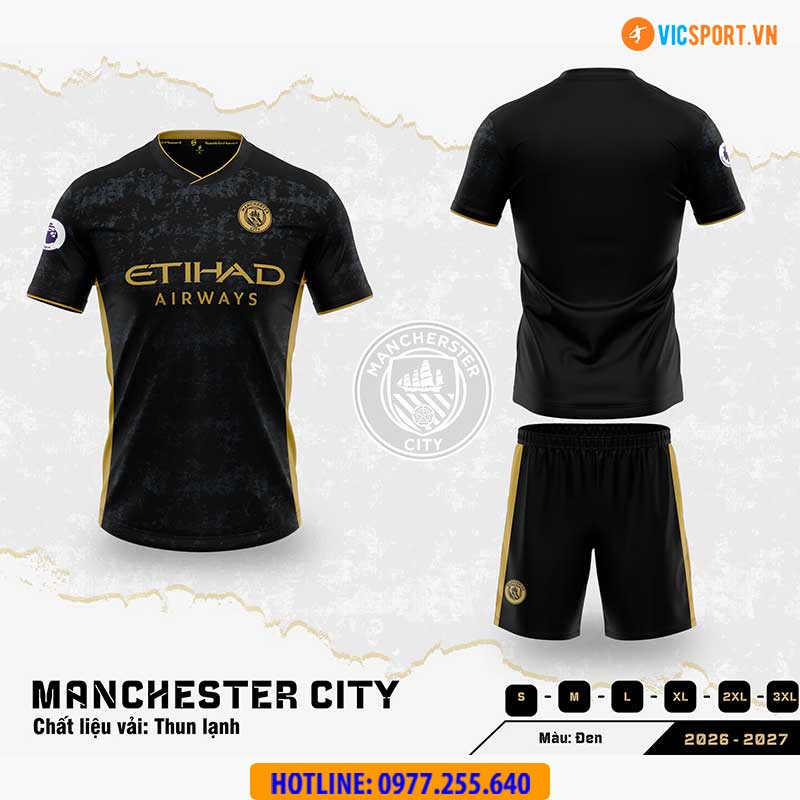Quần áo đá banh trẻ em Clb Man City mùa giải 2026-2027 - Hình ảnh 5