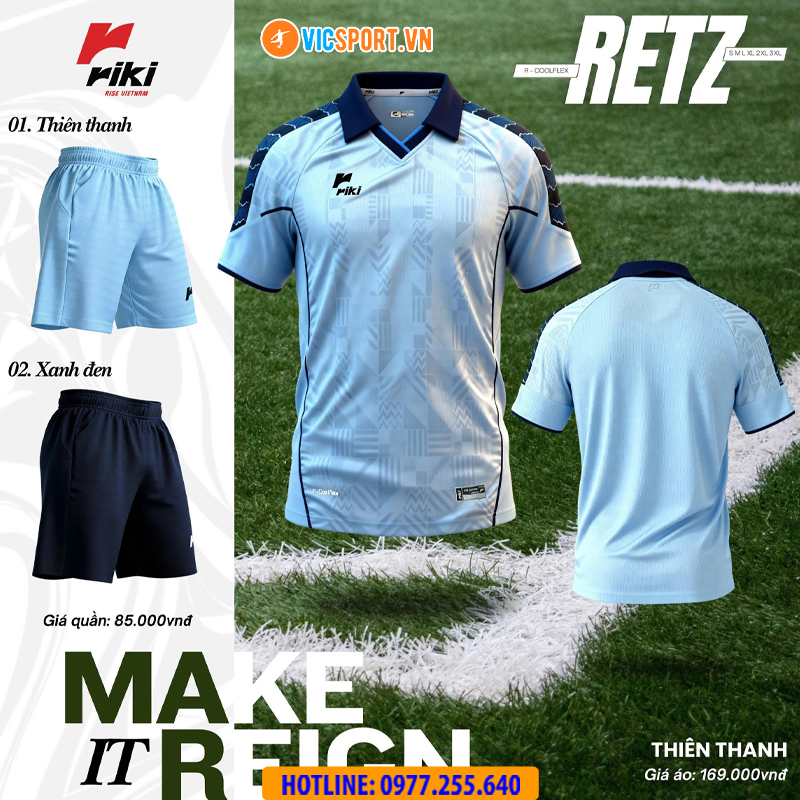 Quần áo bóng đá Riki Start Retz màu quần chọn - Hình ảnh 6
