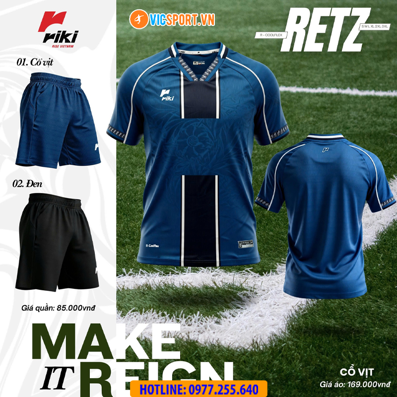 Quần áo bóng đá Riki Start Retz màu quần chọn - Hình ảnh 4
