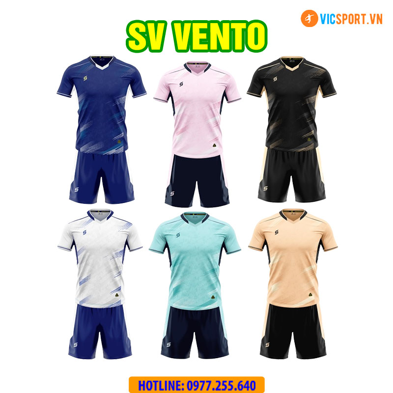 Áo đá banh không logo SV Vento