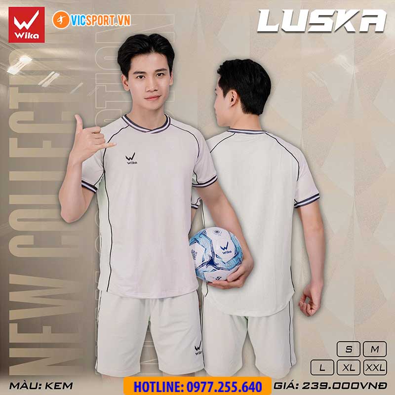 Áo đá banh Wika Luska chính hãng - Hình ảnh 13