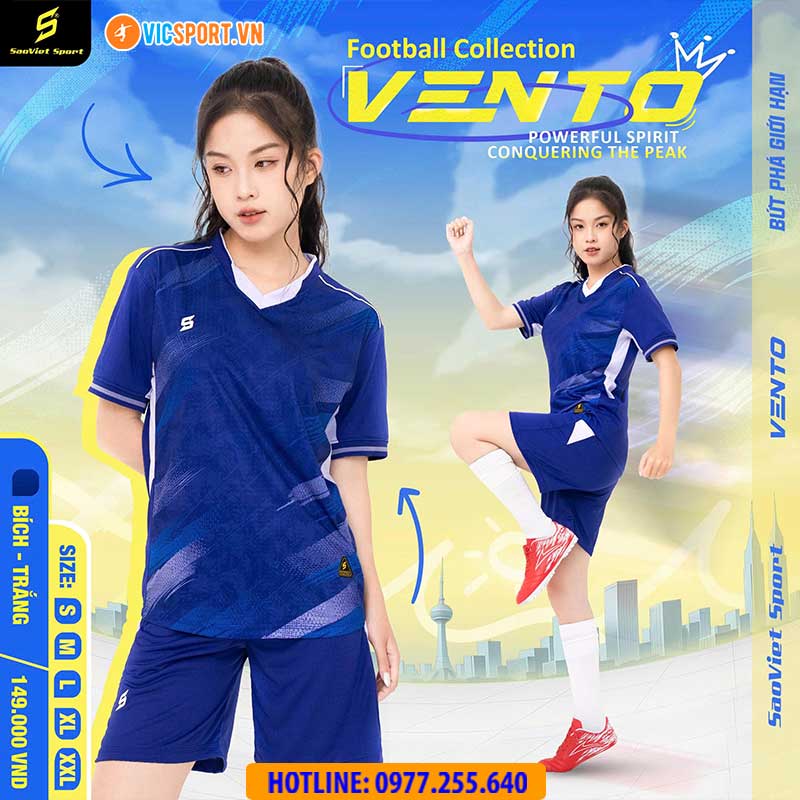 Áo đá banh không logo SV Vento - Hình ảnh 18