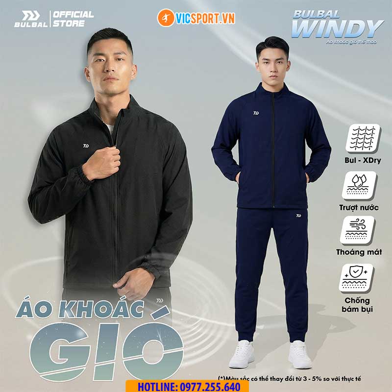 Áo khoác gió thể thao Bulbal Windy - Hình ảnh 26