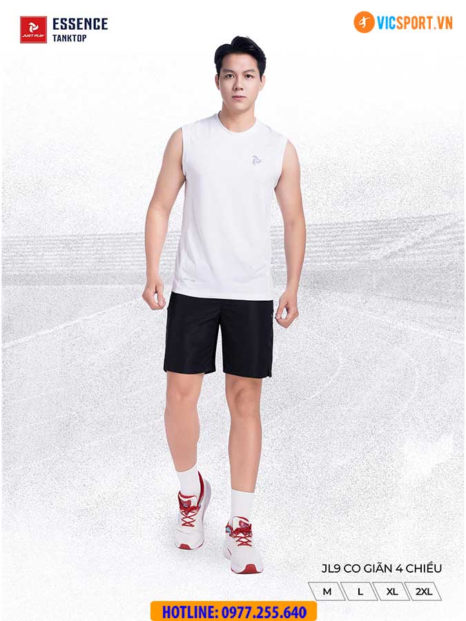 Áo ba lỗ nam Just Play Essence đa năng - Hình ảnh 15