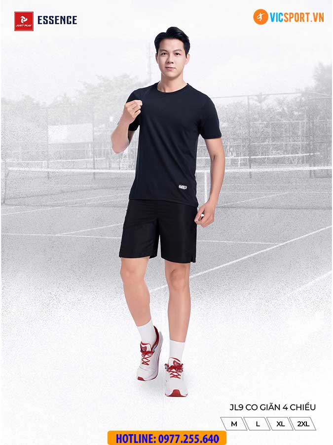 Áo thể thao Just Play Essence nam nữ đa năng - Hình ảnh 21