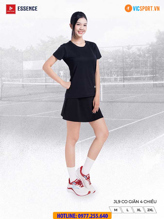 Áo thể thao Just Play Essence nam nữ đa năng - Hình ảnh 16