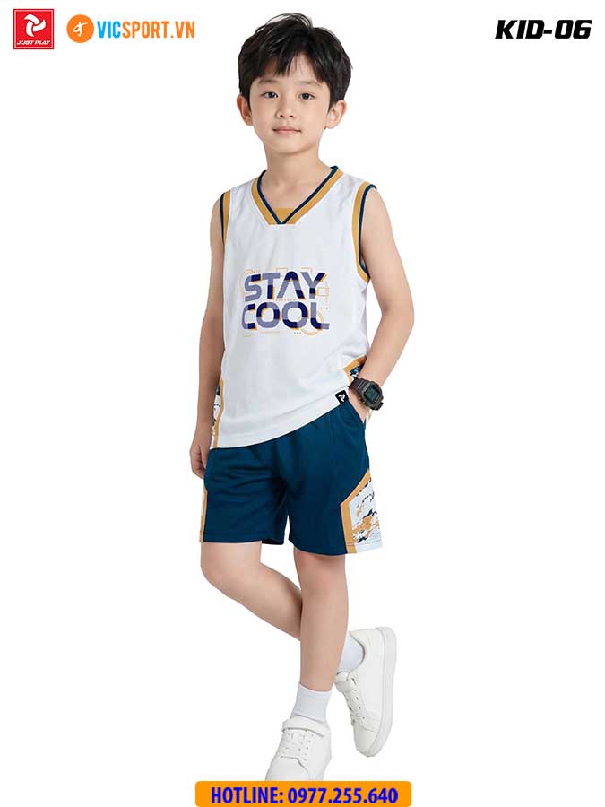 Quần áo thể thao trẻ em JustPlay KID 06 - Hình ảnh 24