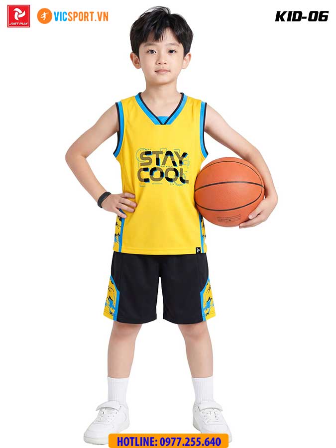 Quần áo thể thao trẻ em JustPlay KID 06 - Hình ảnh 25