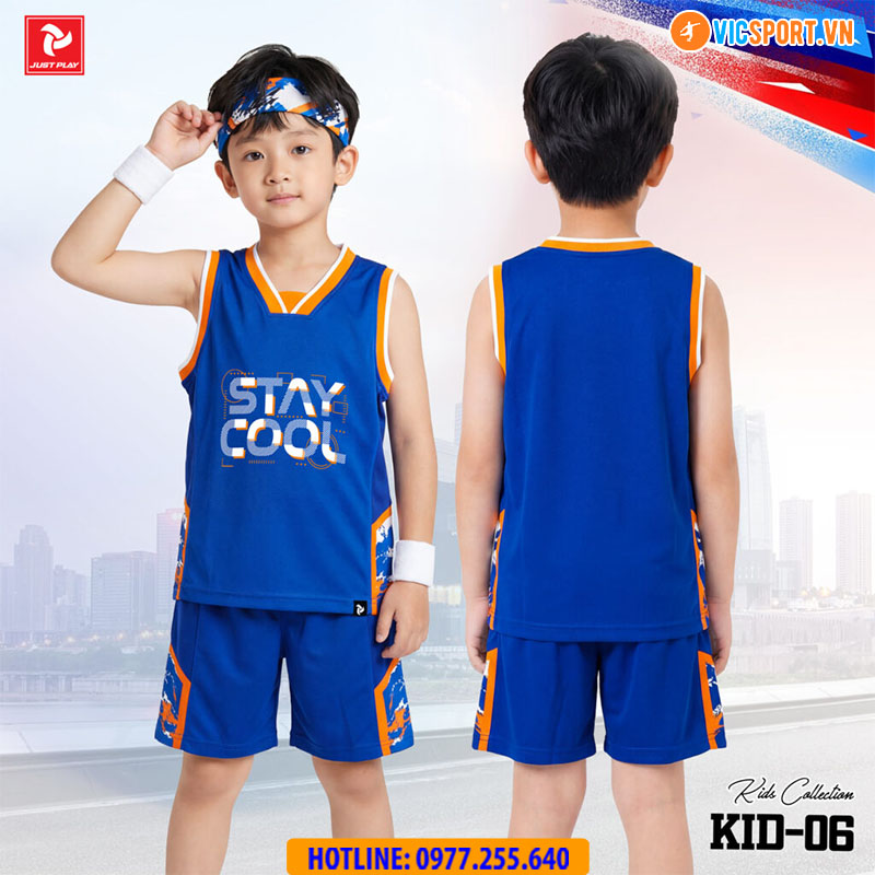 Quần áo thể thao trẻ em JustPlay KID 06 - Hình ảnh 20