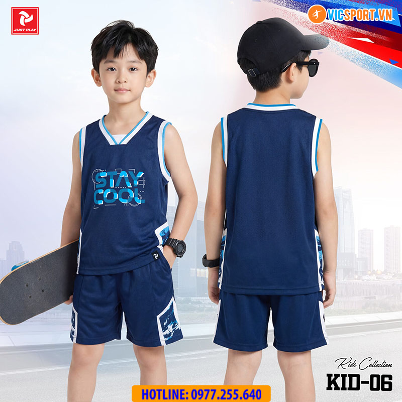 Quần áo thể thao trẻ em JustPlay KID 06 - Hình ảnh 21