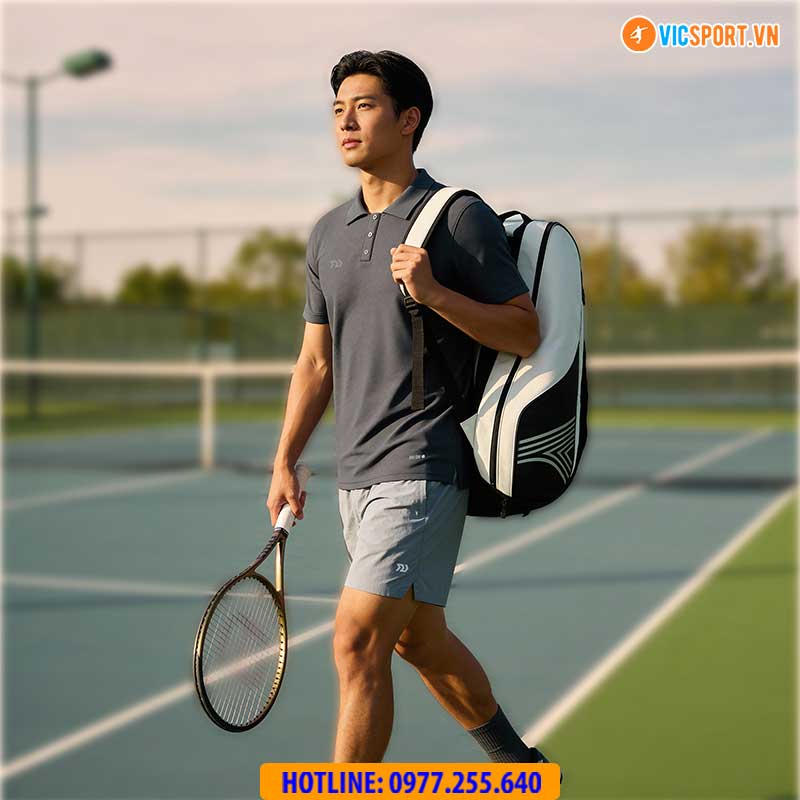 Quần đùi thể thao Just Play MS4 vải dù - Hình ảnh 24