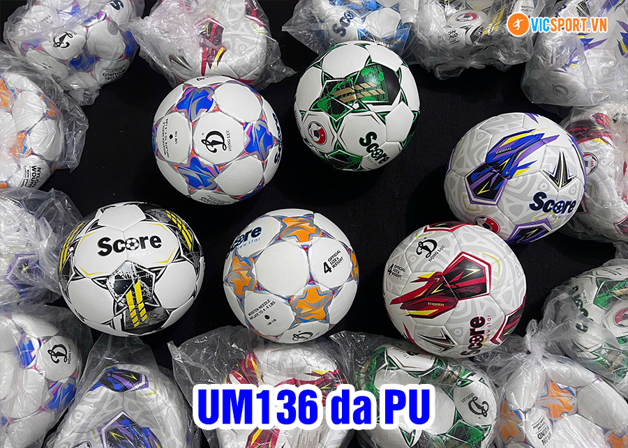 Quả bóng đá may động lực UM136 da PU số 4-5 - Hình ảnh 3