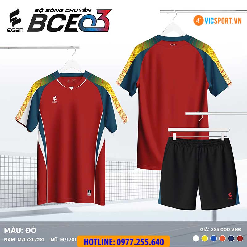 Quần áo bóng chuyền Egan BCE03 nam nữ - Hình ảnh 11