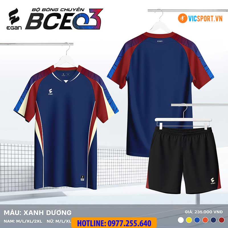 Quần áo bóng chuyền Egan BCE03 nam nữ - Hình ảnh 13