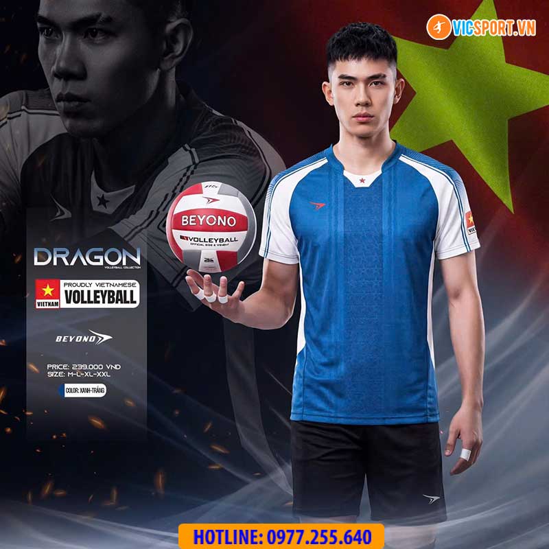 Quần áo bóng chuyền Beyono Dragon nam nữ - Hình ảnh 11