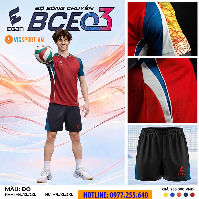 Quần áo bóng chuyền Egan BCE03 nam nữ - Hình ảnh 22