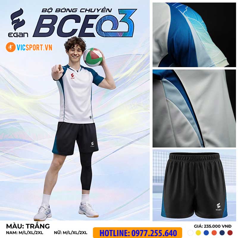 Quần áo bóng chuyền Egan BCE03 nam nữ - Hình ảnh 23