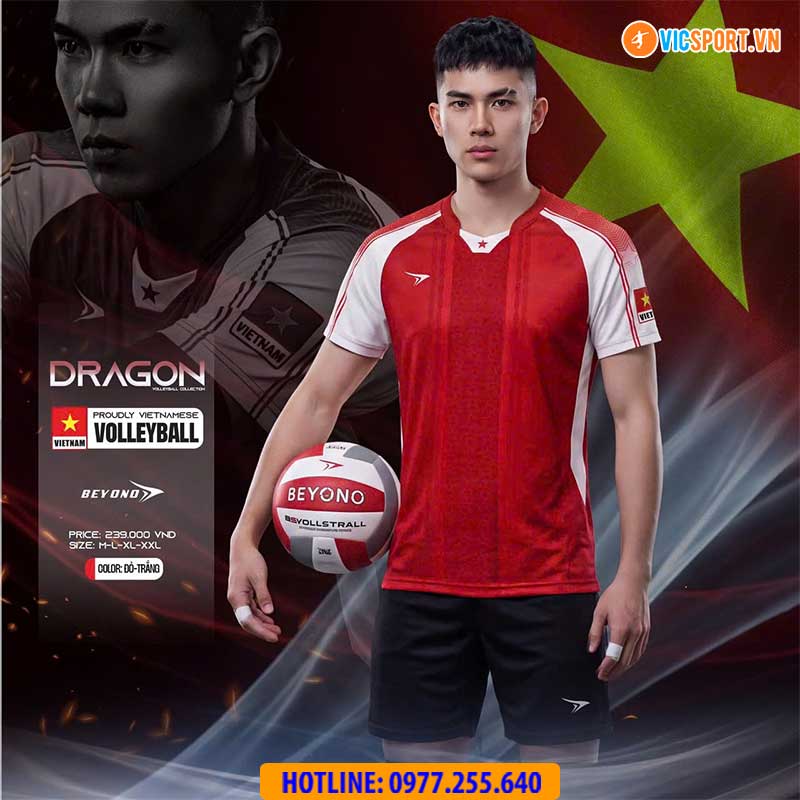 Quần áo bóng chuyền Beyono Dragon nam nữ - Hình ảnh 10