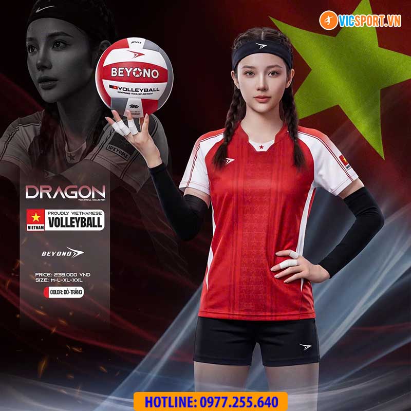 Quần áo bóng chuyền Beyono Dragon nam nữ - Hình ảnh 13