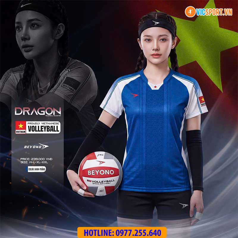 Quần áo bóng chuyền Beyono Dragon nam nữ - Hình ảnh 14
