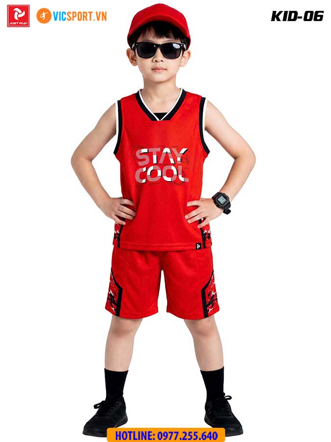 Quần áo thể thao trẻ em JustPlay KID 06 - Hình ảnh 48