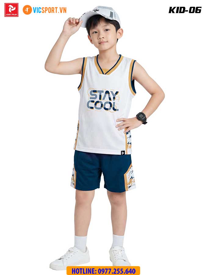 Quần áo thể thao trẻ em JustPlay KID 06 - Hình ảnh 49