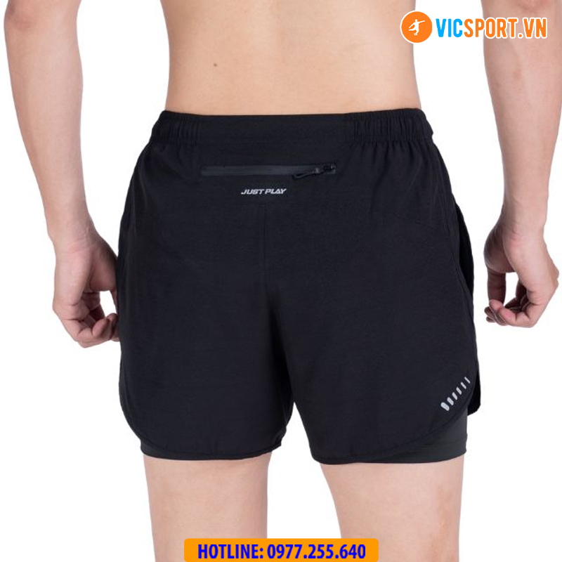 Quần đùi nam Just Play Breeze 2 lớp - Hình ảnh 20