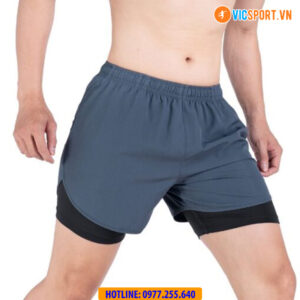 Quần đùi nam Just Play Breeze 2 lớp
