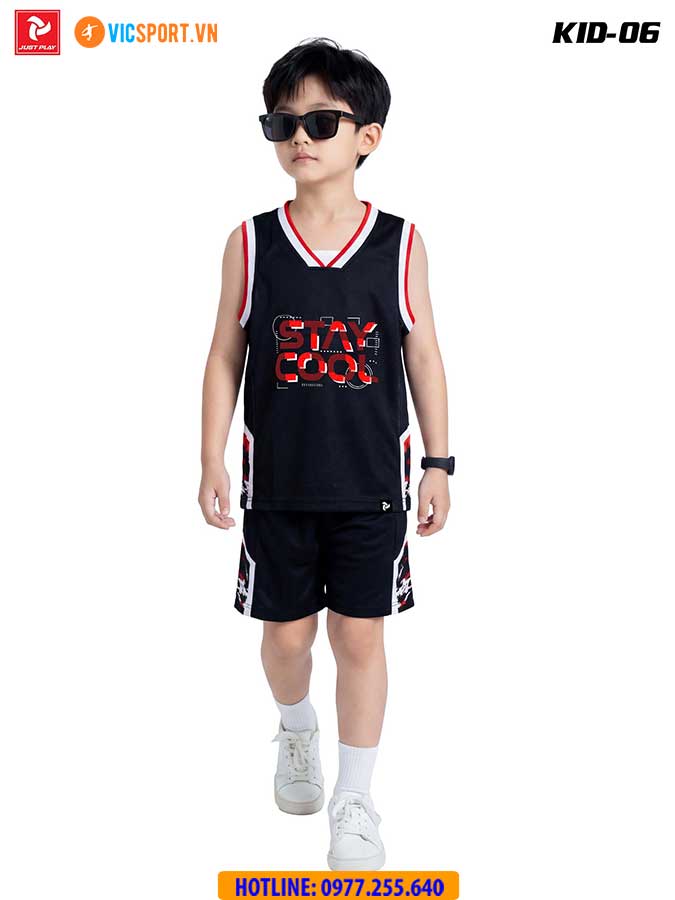Quần áo thể thao trẻ em JustPlay KID 06 - Hình ảnh 53