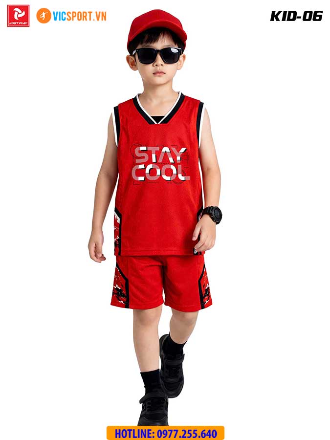 Quần áo thể thao trẻ em JustPlay KID 06 - Hình ảnh 54