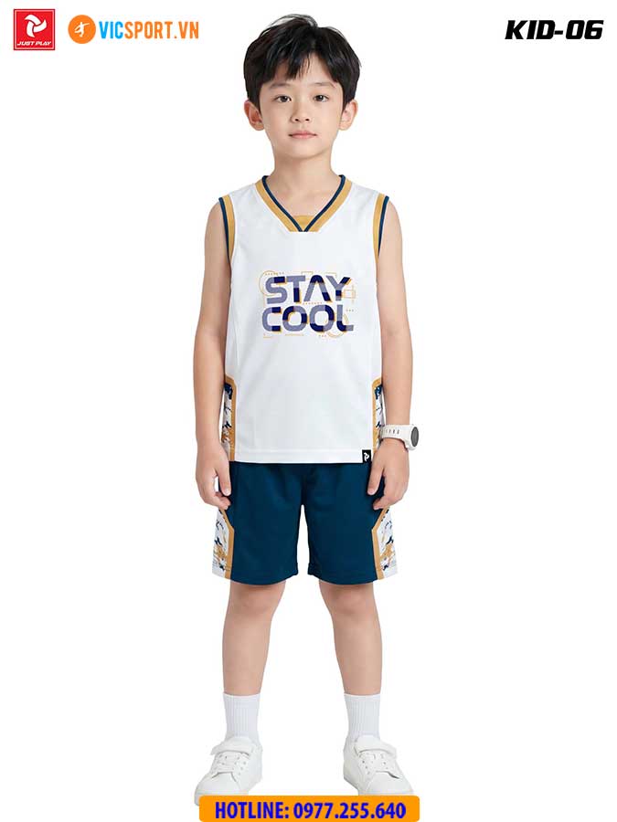 Quần áo thể thao trẻ em JustPlay KID 06 - Hình ảnh 55