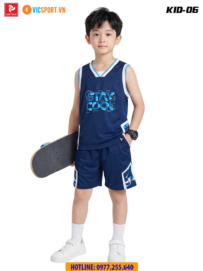 Quần áo thể thao trẻ em JustPlay KID 06 - Hình ảnh 58