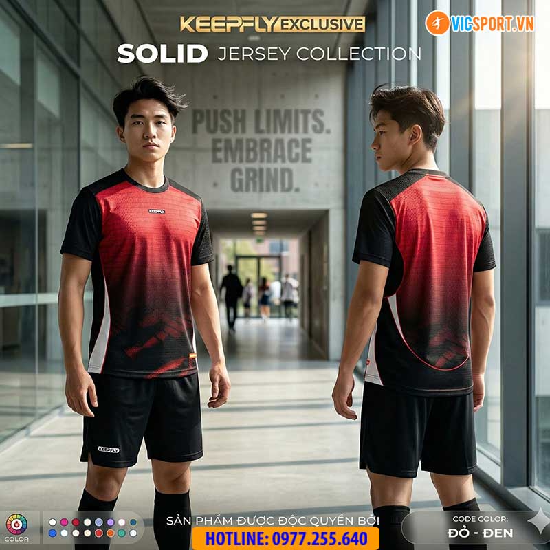 Áo đá banh thiết kế Keepfly Exclusive Solid - Hình ảnh 20
