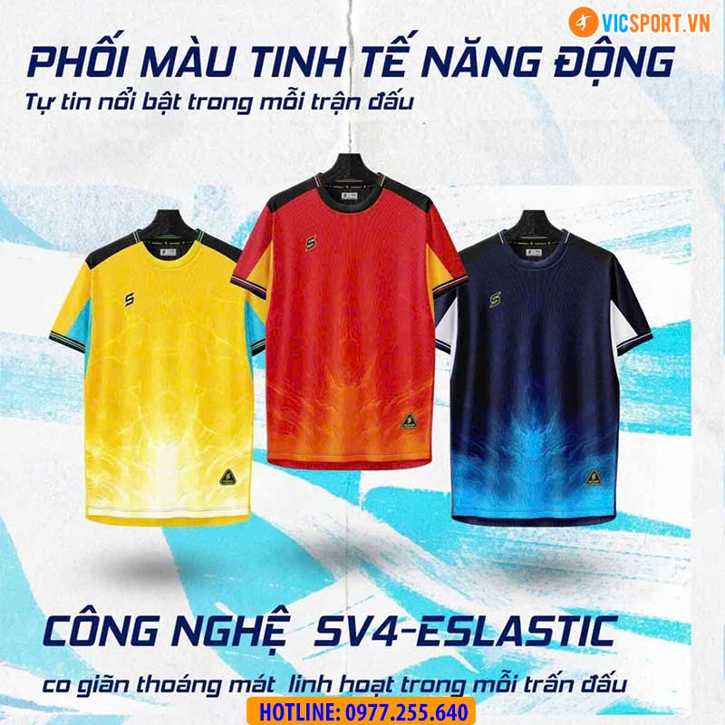 Áo đá banh không logo SV Stratox giá rẻ
