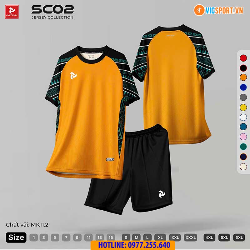 Áo đá banh thiết kế Just Play SC02 - Hình ảnh 43
