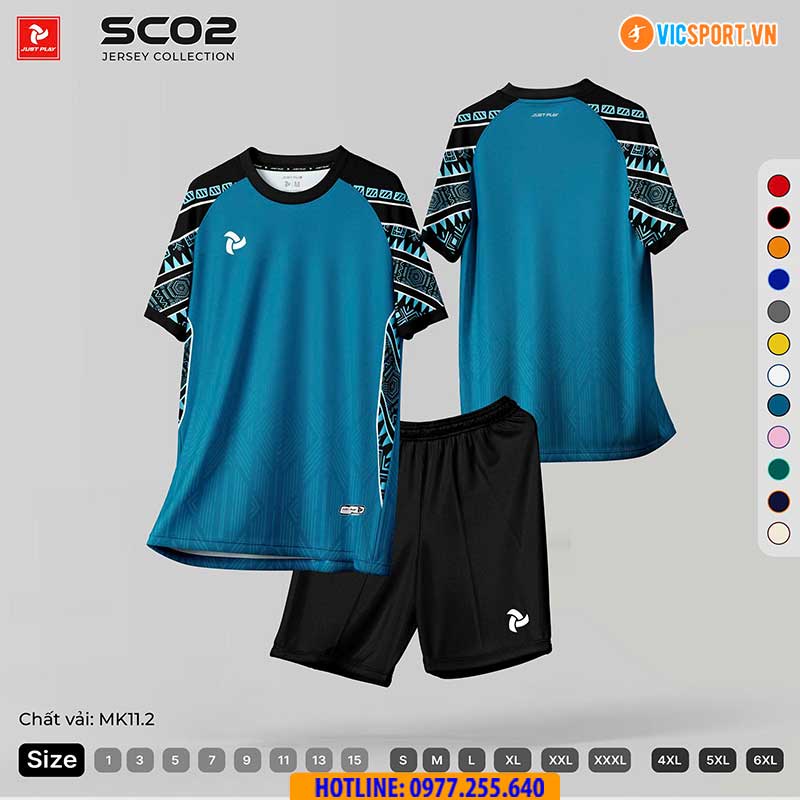 Áo đá banh thiết kế Just Play SC02 - Hình ảnh 44