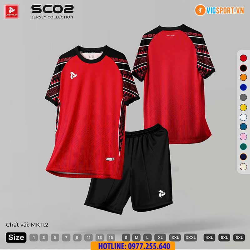 Áo đá banh thiết kế Just Play SC02 - Hình ảnh 46