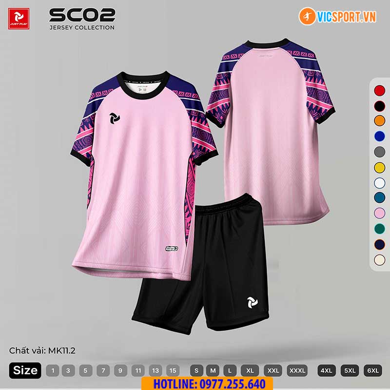 Áo đá banh thiết kế Just Play SC02 - Hình ảnh 47